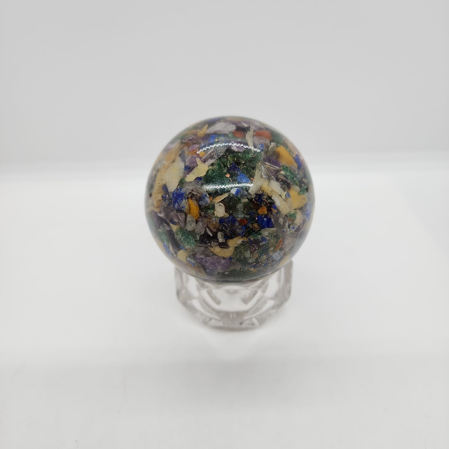 Orgone Sphere Mixed Crystals