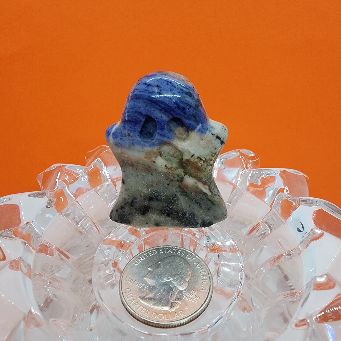 Ghost,  Sodalite or Fluorite