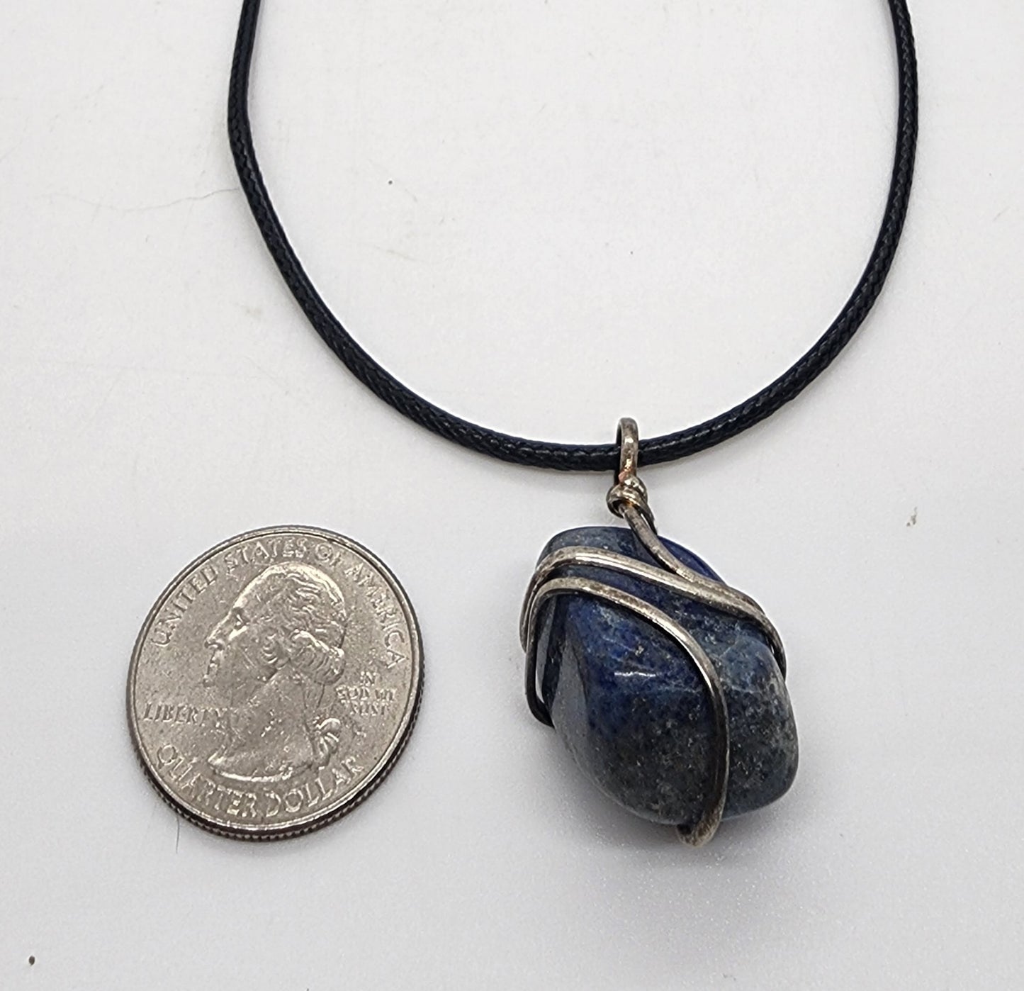 Pendant wrapped