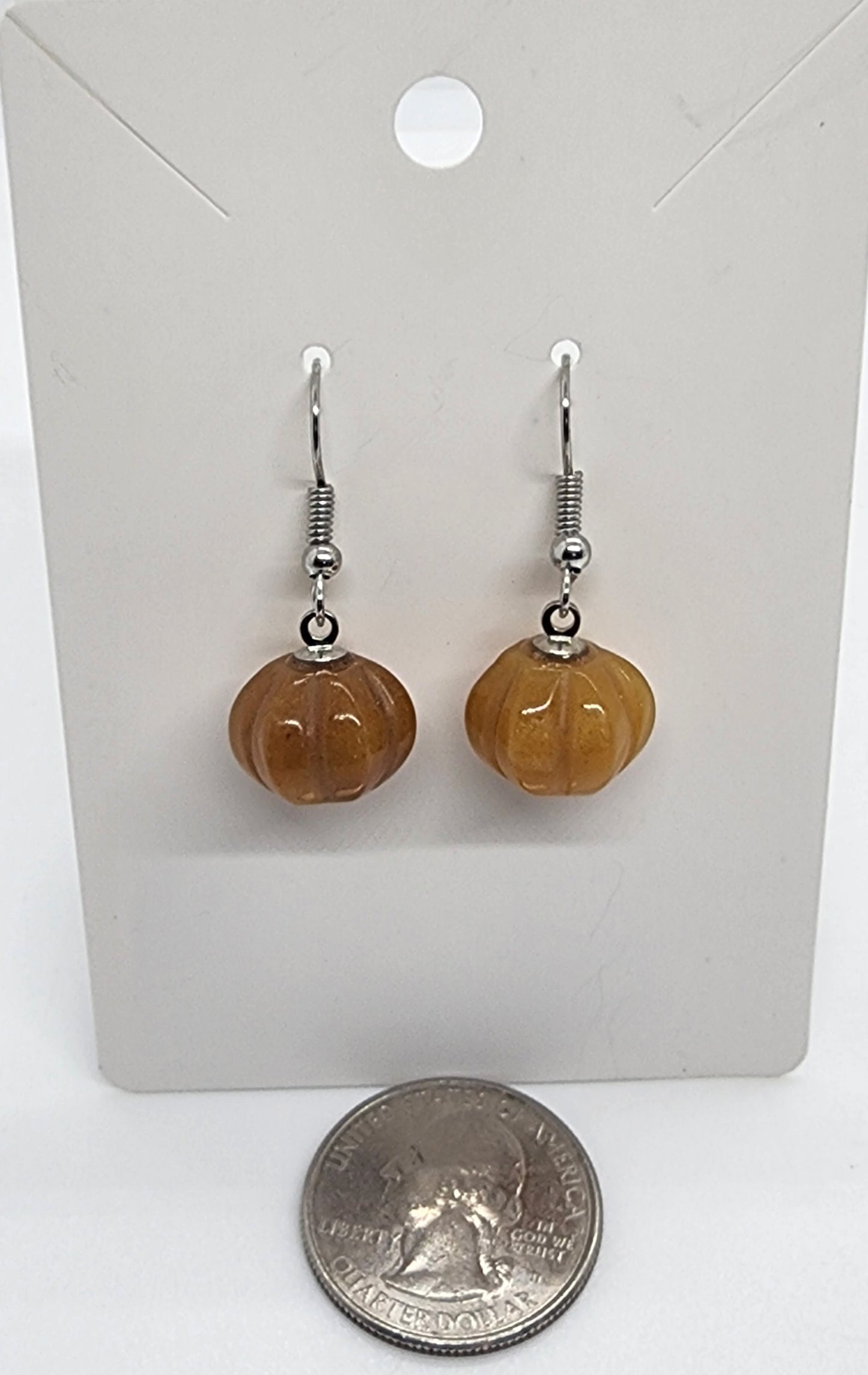 Earrings Pumpkin