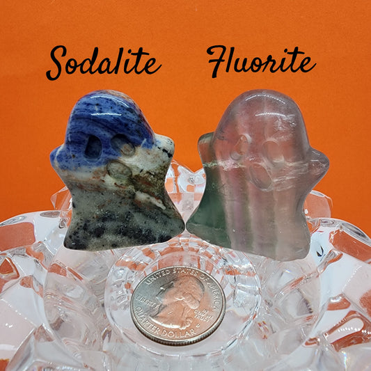 Ghost,  Sodalite or Fluorite