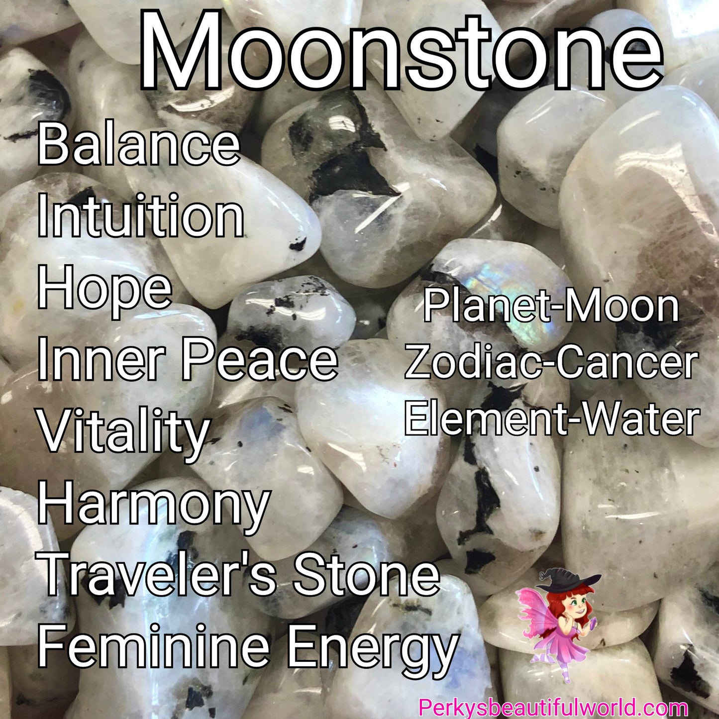 Palm Stone Moonstone (A)