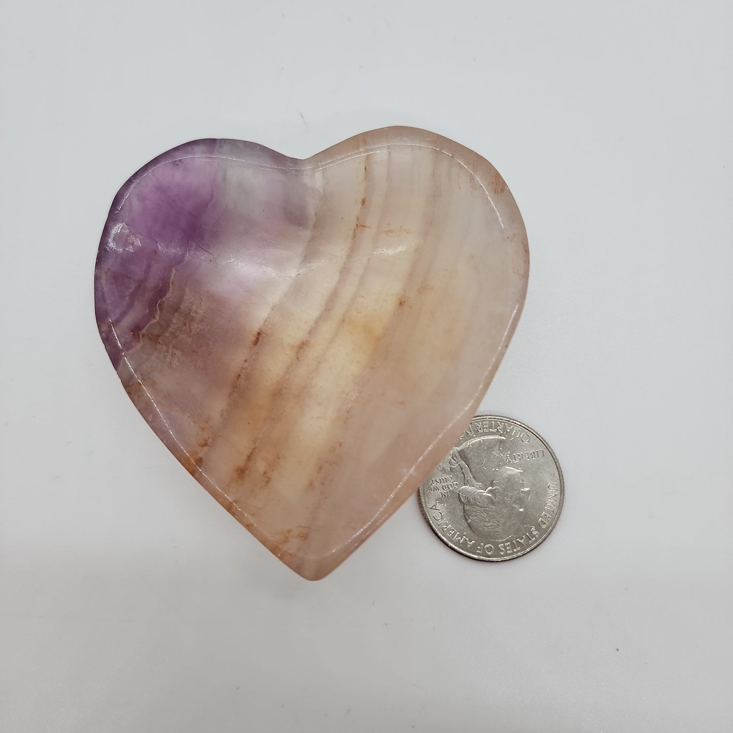 Heart Bowl Fluorite e