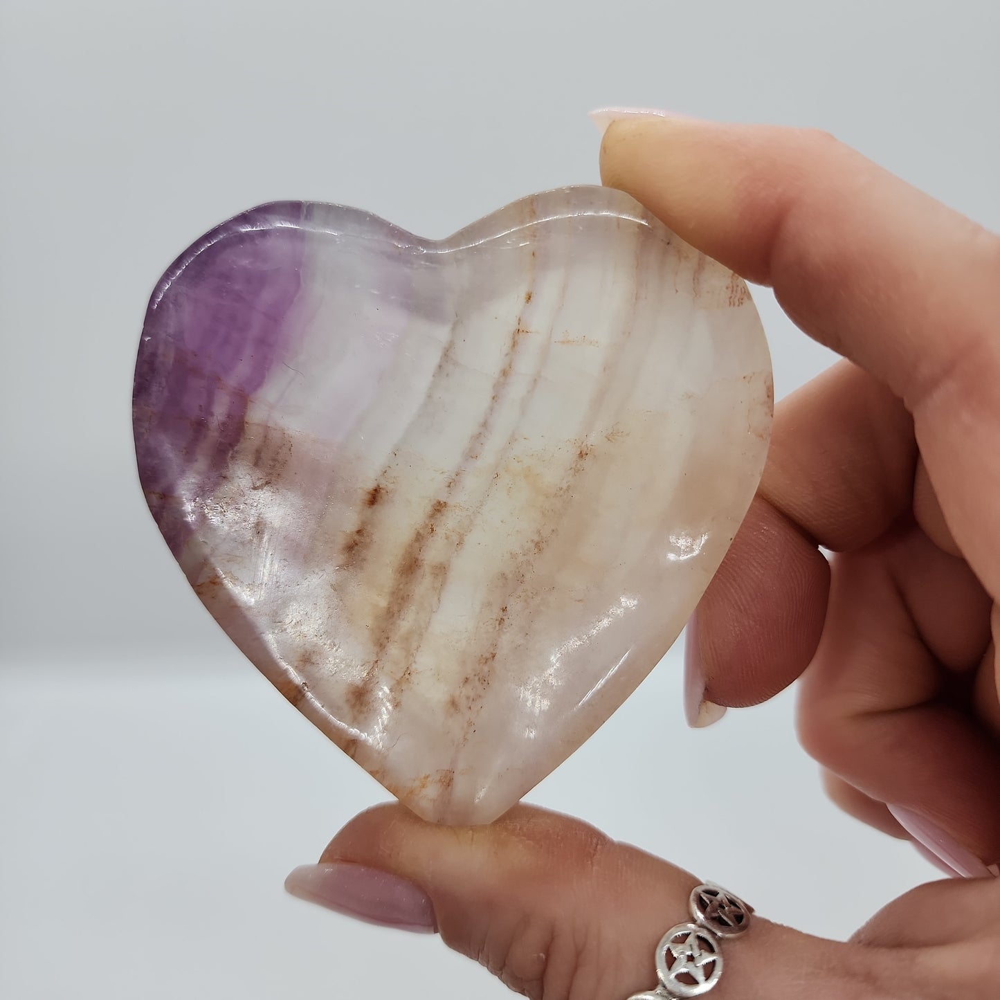 Heart Bowl Fluorite e