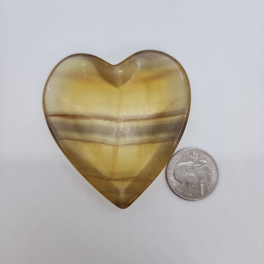 Heart Bowl Fluorite f