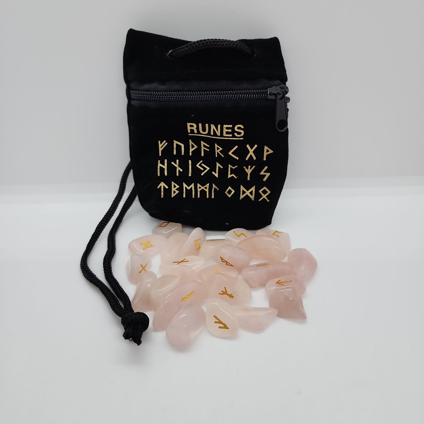 Runes Rose Quartz