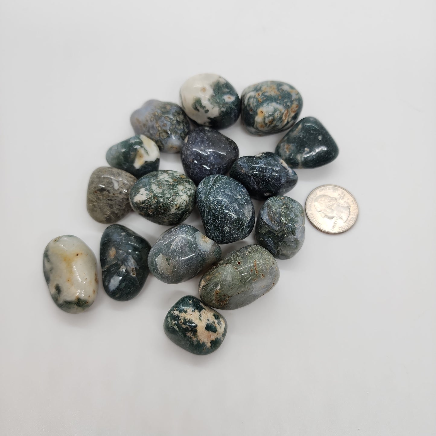 Tumble Moss Agate