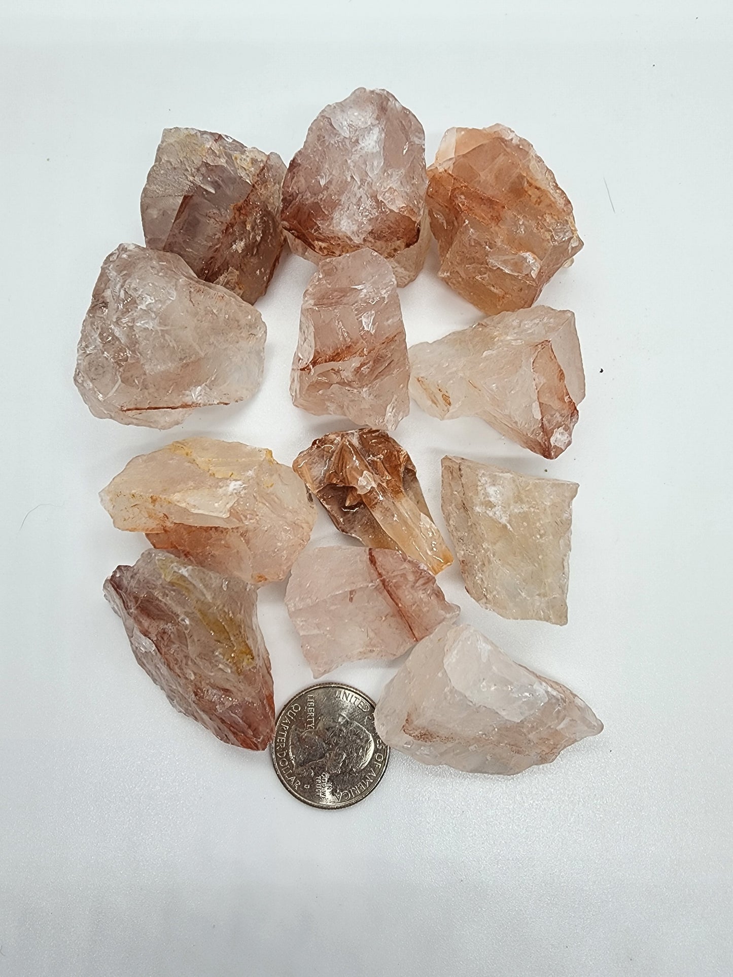 Tumble Fire Quartz (raw)