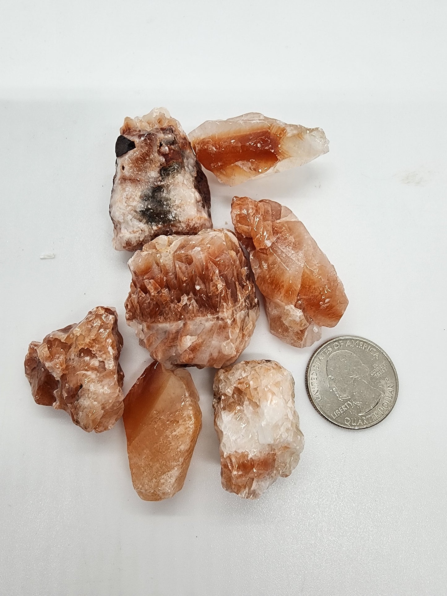 Tumble Fire Calcite (raw)