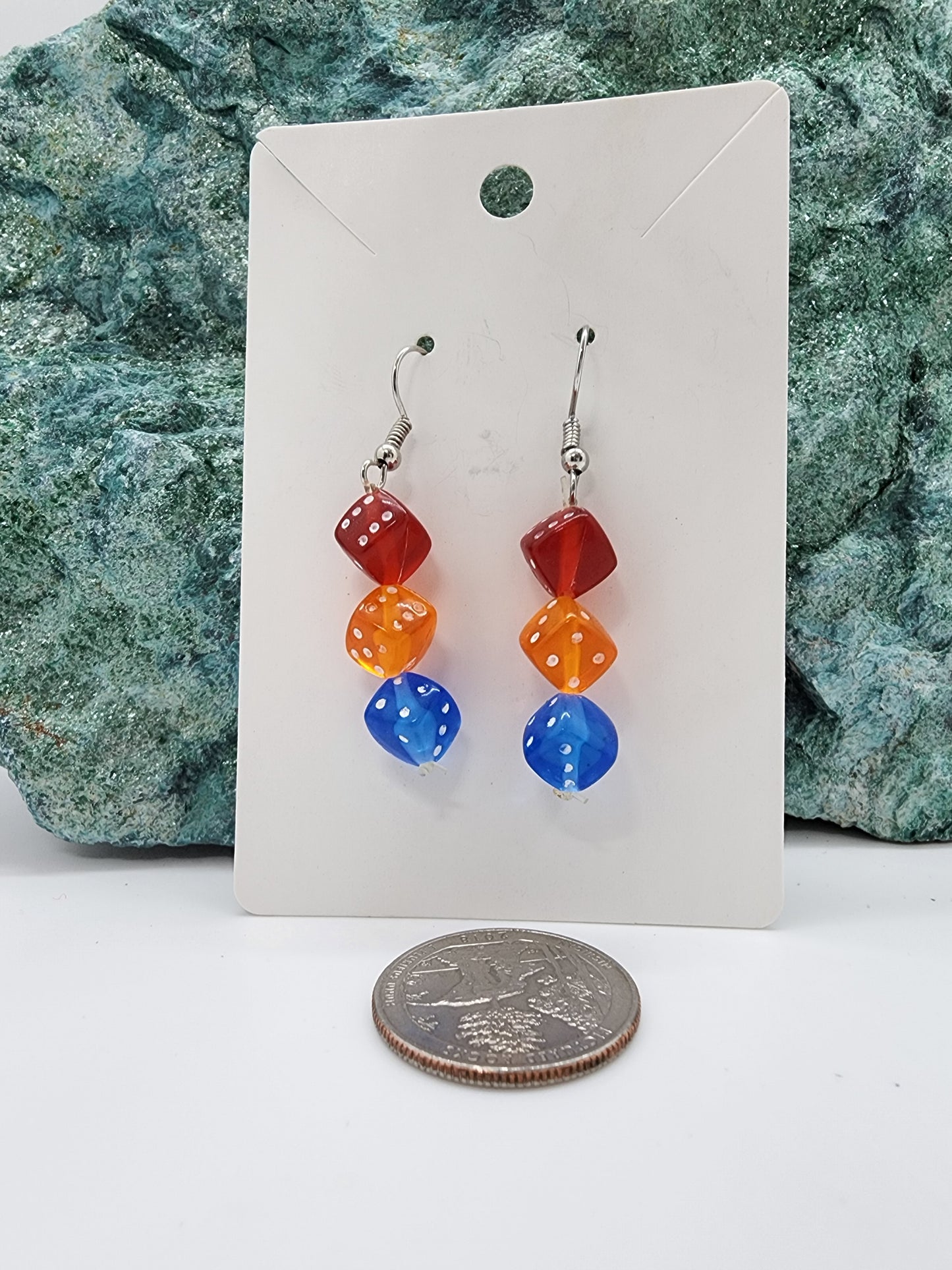 Earrings Dice