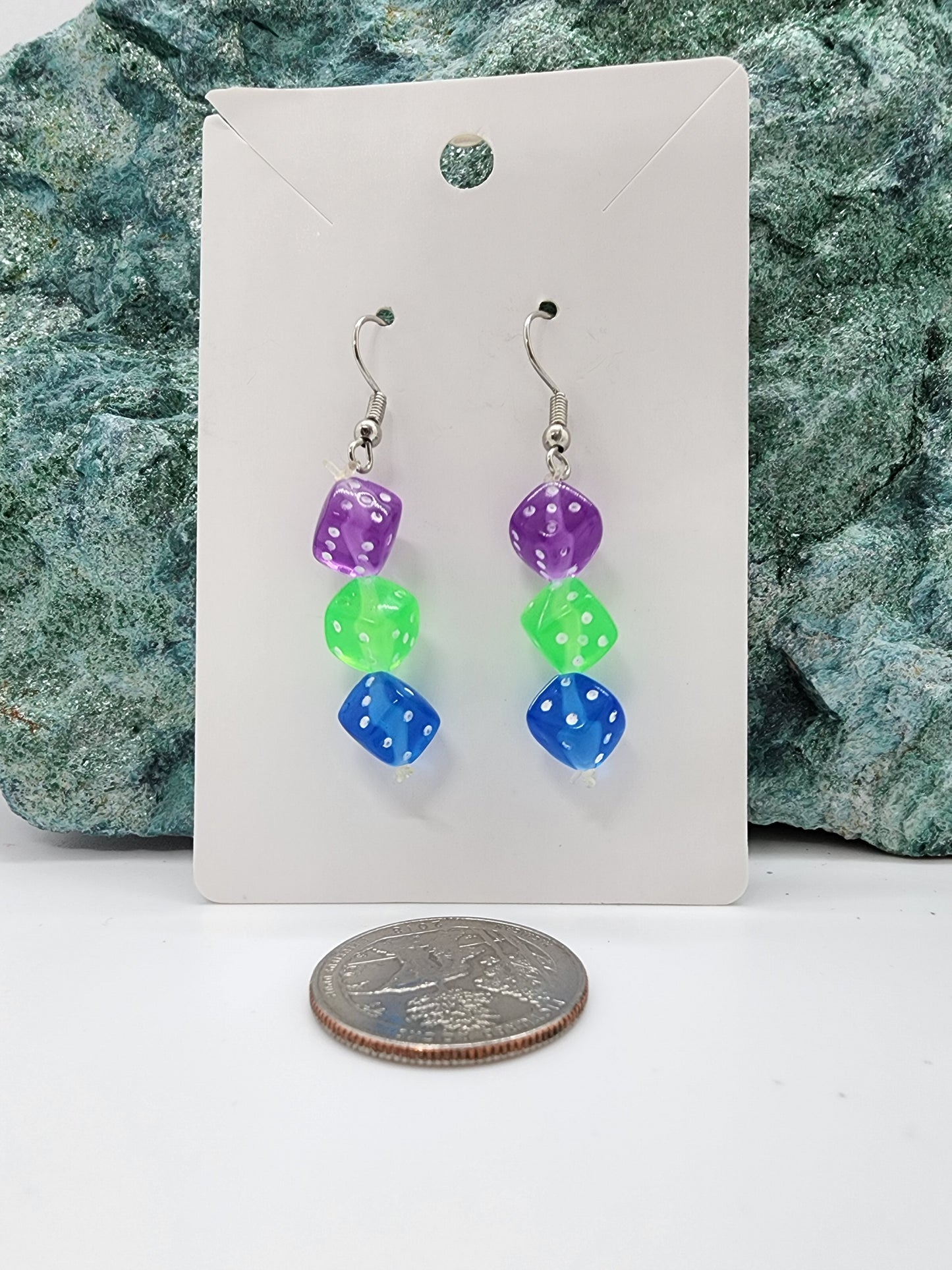 Earrings Dice