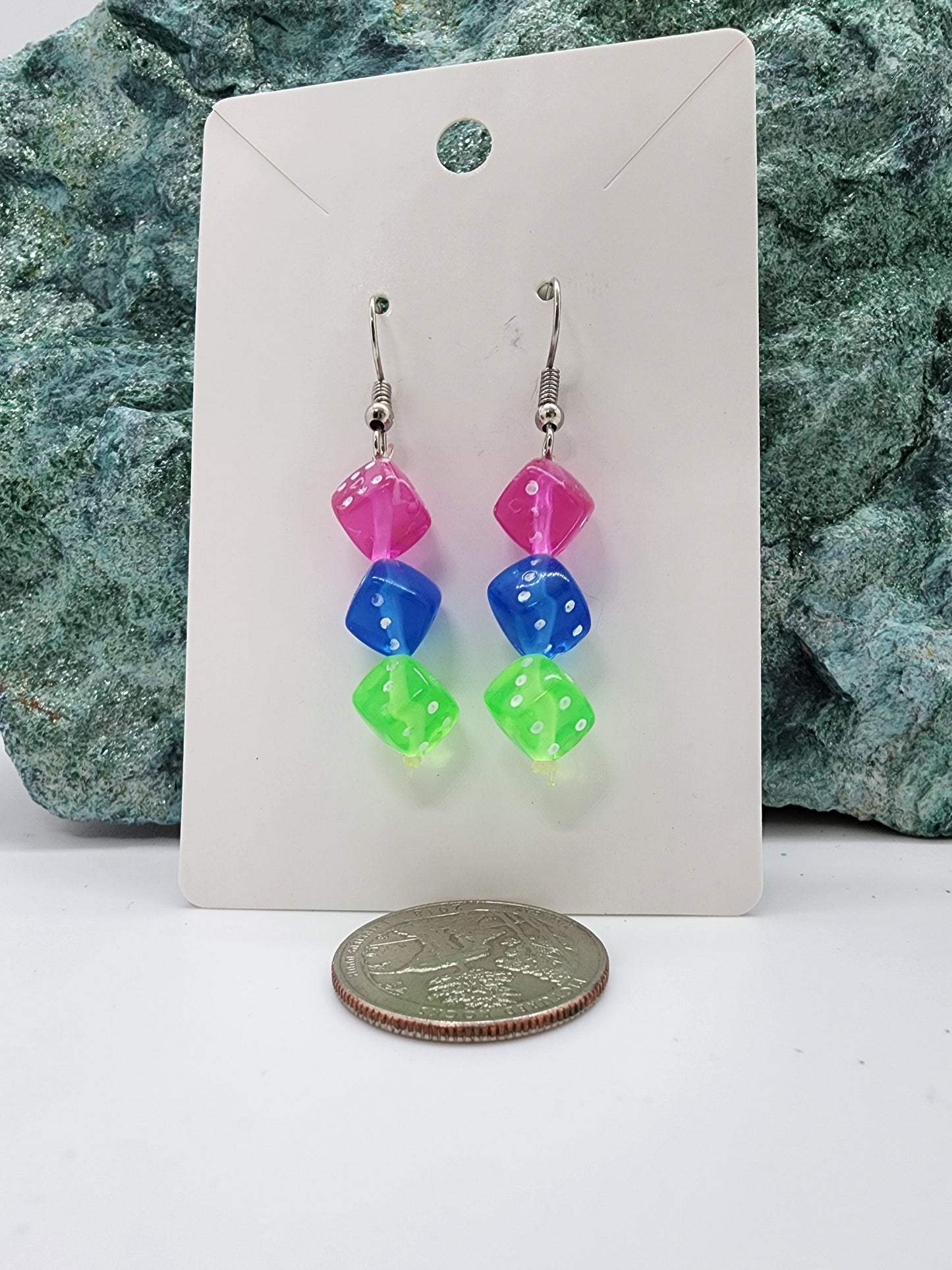 Earrings Dice