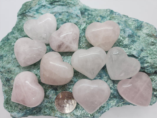 Heart Rose Quartz